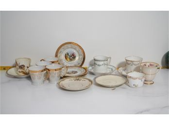Lot Of Multiple  Assorted Teacups And Saucers