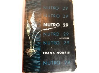 SIGNED Nutro 29 By Frank Norris First Edition May 1950