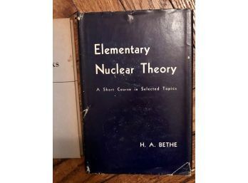Elementary Nuclear Theory By Bethe
