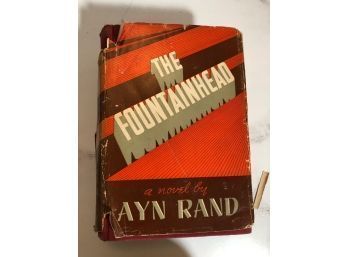 Ayn Rand ~ The Fountainhead ~ FIRST EDITION 1943 Bobbs-Merrill