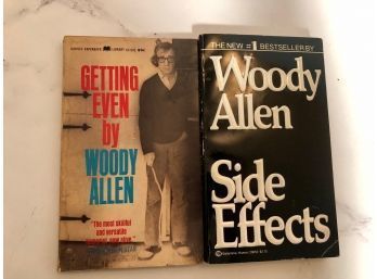 2 Vintage Paperbacks Woody Allen Side Effects And Getting Even