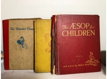 The Aesop For Children, The Rooster Grows And Puss In Boots