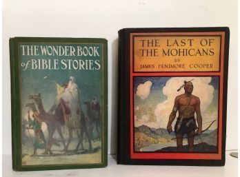 The Last Of The Mohicans And The Wonder Book Of Bible Stories