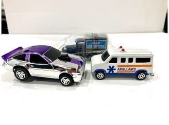 Lot Of Mini Cars And Ambulance