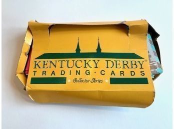 Kentucky Derby Trading Cards Large Box