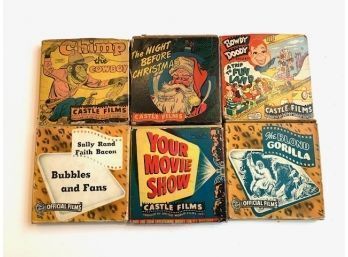 6 - 8MM Films Including Howdy Doody, Chimp The Cowboy, The Night Before Christmas, The Blonde Gorilla, Etc
