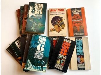 14 Paperback First Editions ~~ Star Trek By James Blish
