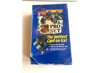NHL Pro Set Sealed Box 1990 Series 1