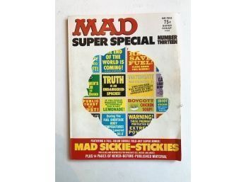 MAD Magazine Super Special Issue With All Stickers!