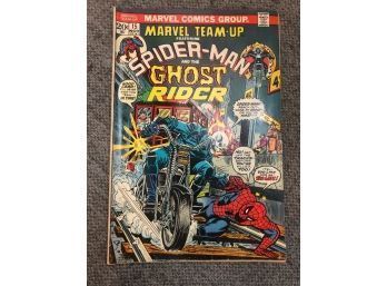 Marvel Team Up Spider-man Ghost Riders