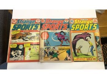 3 DC All New Strange Sports Stories