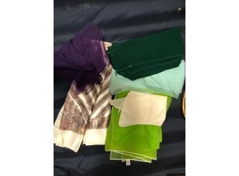 6 Chiffon / Silk Scarves