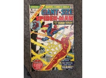 Marvel Giant Size Spider -Man No 6 1975
