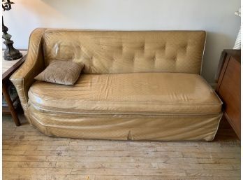 True Mid Century Couch, Always Covered!