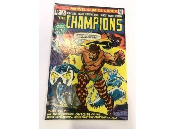 Marvel Comics Group The Champions No 1 1975