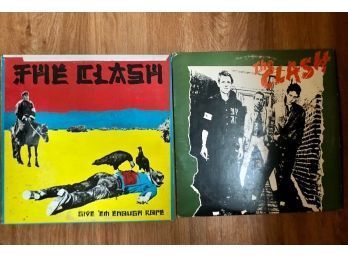 The Clash 2 Albums Give Em Enough Rope  And The Clash