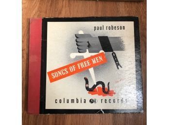 Paul Robeson Songs Of Free Men !!