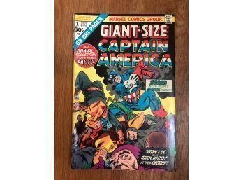 Marvel Comics Group No 1 Giant Size Captain America