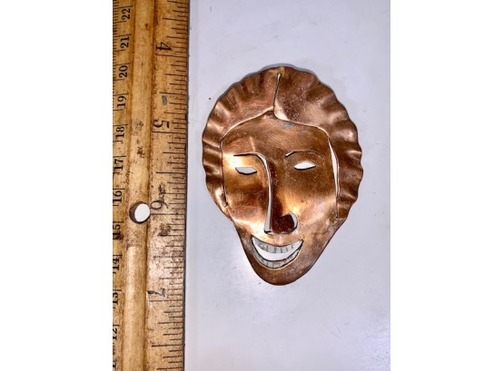 Joseph Gourdji MCM Pin Signed Lion Copper