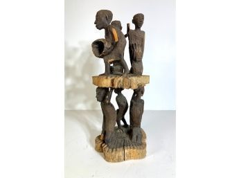 Carved African Tribal Sculpture