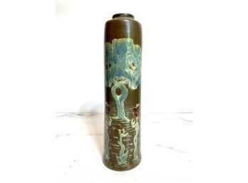 Stunning ~ Dickens Ware Wells Vase Early 1900's Art Nouveau