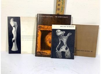 Group Of Art Catalogues ~ MOMA 1961, Ferdinand Roten Galleries, Artists Realities And Arline Wingate