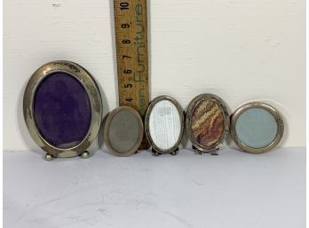 Lot Of Sterling Silver, Cross London, S&B And One German Silver Frame