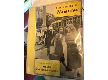The People Of Moscow Henri Cartier-Bresson First Edition 1955