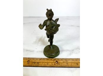 RARE ~ Cupid / Devil Child? Carrying A Bird