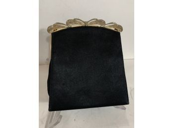 Vintage Deco Ribbon Topped Evening Bag
