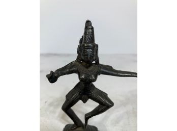 Antique Small Hindu Goddess Sculpture, Dancing Parvati