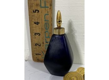 Made In France Perfume Bottle And Separate Atomizer Marked
