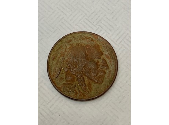 Indian Head Nickel 1936