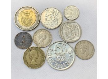 Lot Of Assorted Foreign Coins