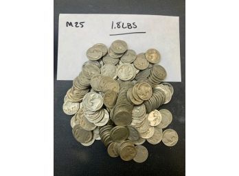 1.8 Pounds Indian Head Nickels