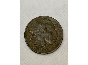 Indian Head Nickel 1935