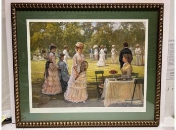 Alan Maley 'Summer Pastime' Signed And Numbered Limited Edition Framed
