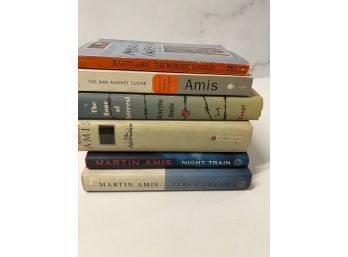 Group Of 6 Books By Martin Amis  Including Signed Copy Of Times Arrow