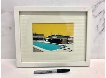 8 X 10 Framed Motel Picture