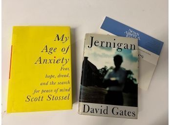 Jernigan By David Gates Reviewers Copy And My Age Of Anxiety By Scott Stossel
