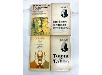 Freud Collection Of 4  Vintage Paperbacks