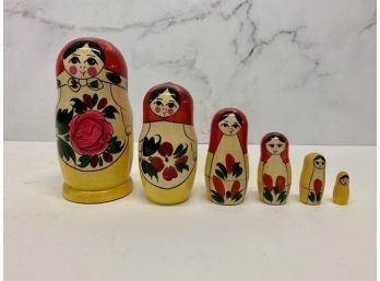 Set Of Russian Matryoshka Dolls