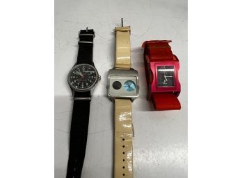 Dior, Android And Timex Watches