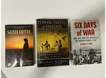 Six Days Of War, Sand Devil And Power Faith And Fantasy By Michael Oren