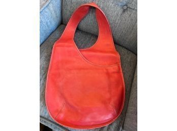 Bonnie Cashin For Coach Saddle Leather Body Bag Sling Tote NYC Pre Creed 1962 RED!