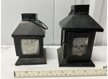 2 Skull Lanterns 6' And 8 '