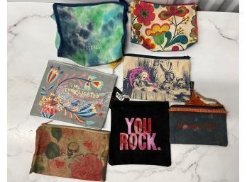 Group Of 7 Make Up Bags