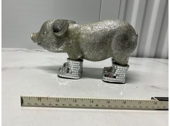 CB 2 Glitter  Pig With Mirrored Boots