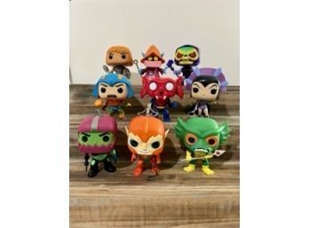 9 Funko Pops He-Man Masters Of The Universe