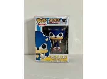 Funko Pop Sonic With Ring Hedgehog #283